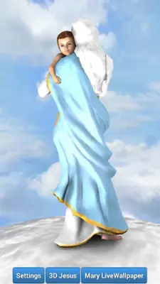 3D Mother Mary Live Wallpaper android App screenshot 8